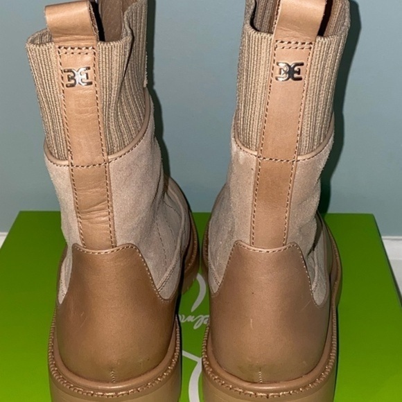 Sam Edelman Boots Size 8 Zips up Front Suede Brand New in Box - Picture 2 of 8